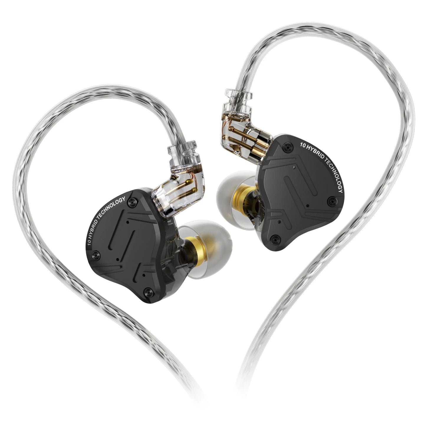KZ ZS10 Pro X — Écouteurs Intra-Auriculaires HiFi Hybrides Filaires
