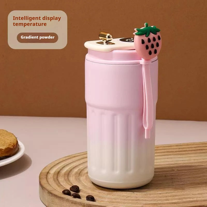 Tasse Thermos Intelligente LED — Acier Inoxydable 450ml