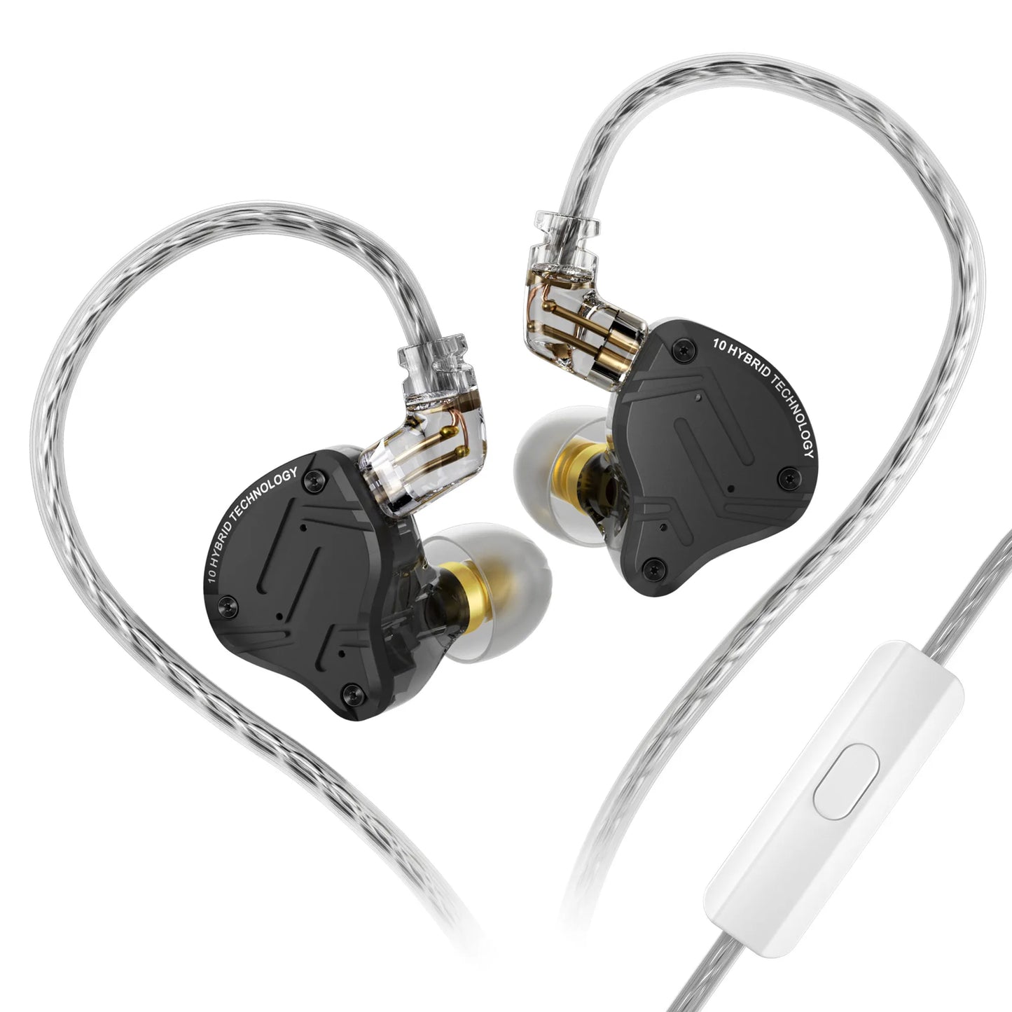 KZ ZS10 Pro X — Écouteurs Intra-Auriculaires HiFi Hybrides Filaires