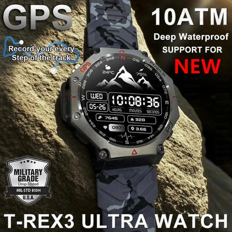 Montre Militaire T-Rex 3 Ultra — Smartwatch GPS