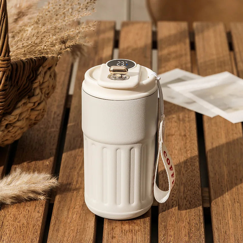 Tasse Thermos Intelligente LED — Acier Inoxydable 450ml