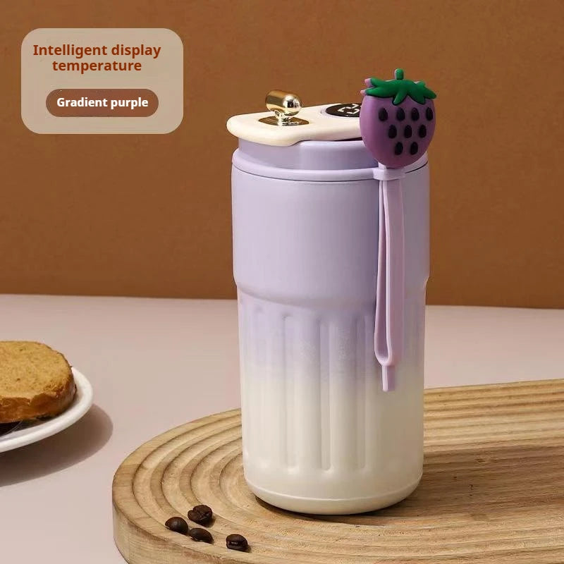 Tasse Thermos Intelligente LED — Acier Inoxydable 450ml