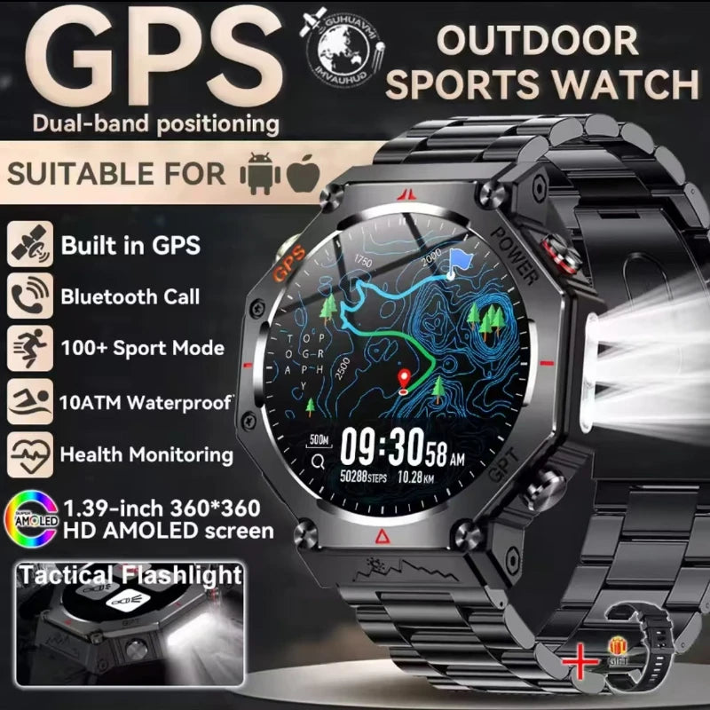 Montre Militaire T-Rex 3 Ultra — Smartwatch GPS
