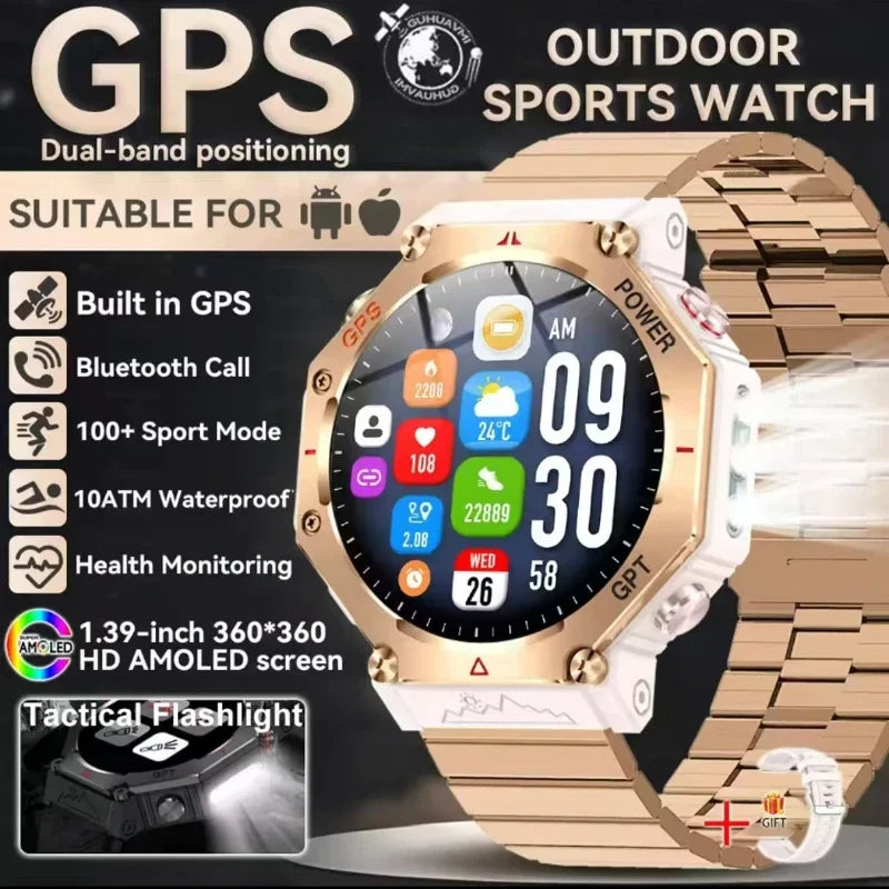 Montre Militaire T-Rex 3 Ultra — Smartwatch GPS