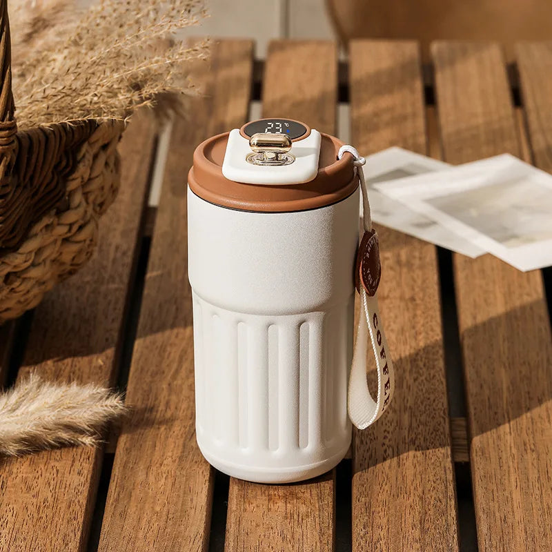 Tasse Thermos Intelligente LED — Acier Inoxydable 450ml