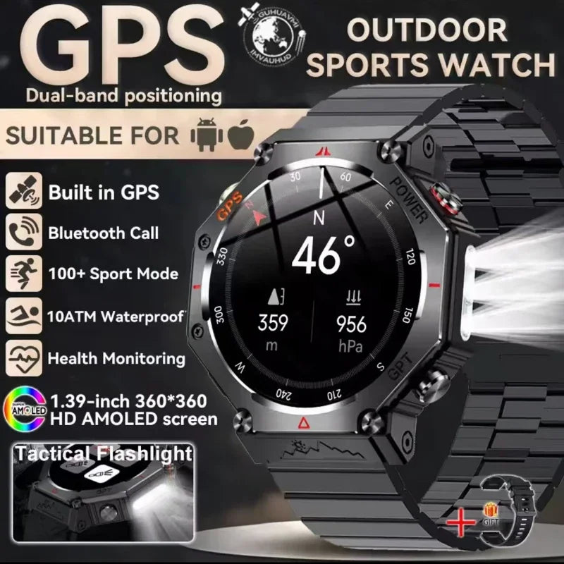 Montre Militaire T-Rex 3 Ultra — Smartwatch GPS