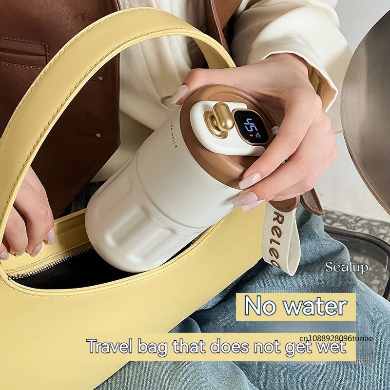 Tasse Thermos Intelligente LED — Acier Inoxydable 450ml