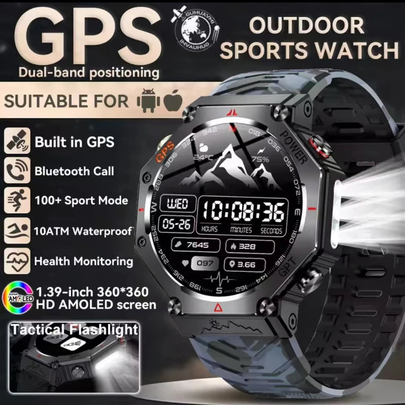 Montre Militaire T-Rex 3 Ultra — Smartwatch GPS